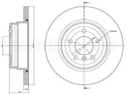 METELLI Brzdový kotúč METELLI 23-1025C (23-1025C)