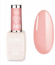 Manica Led/uv hibrid körömlakk 10ml Caramel Cloud 243 karamell