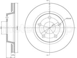 METELLI Brzdový kotúč METELLI 23-1734C (23-1734C)