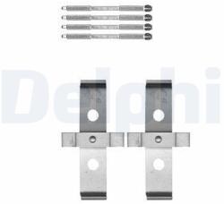 DELPHI Súprava príslušenstva, obloženie kotúčovej brzdy DELPHI LX0595 (LX0595)