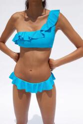 ZARA kék Fodros Bikini Alsó Ksb kuh S