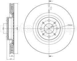 METELLI Brzdový kotúč METELLI 23-0915C (23-0915C)