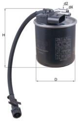 MAHLE Filtr Paliwa Mb (kl 912)