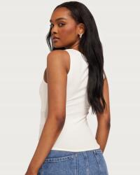 Nelly fehér szövött kivágású felső NG5 mrh L