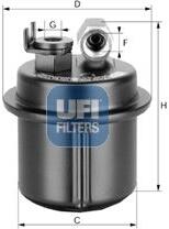 UFI Palivový filter UFI 31.535. 00 (31.535.00)