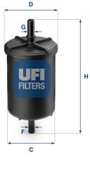 UFI Palivový filter UFI 31.948. 00 (31.948.00)
