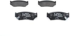 Bosch Sada brzdových platničiek kotúčovej brzdy BOSCH 0 986 424 251 (0 986 424 251)