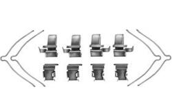 TRW Súprava príslušenstva, obloženie kotúčovej brzdy TRW PFK361 (PFK361)