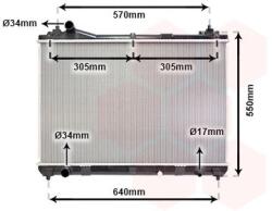 VAN WEZEL Chladič motora VAN WEZEL 52002100 (52002100)