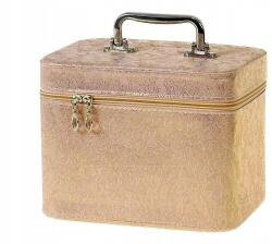 Adar L-es Bőrönd Cipzáras Tükörrel 23X17X15CM (587489)