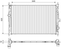 VALEO Chladič motora VALEO 701109 (701109)