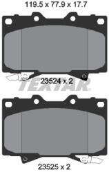 TEXTAR Sada brzdových platničiek kotúčovej brzdy TEXTAR 2352402 (2352402)