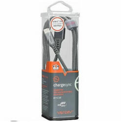  Ventev 1.2M USB-A/USB-C kábel ezüst 29406 (29406)