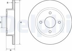 DELPHI Tarcza Ham. Przod (bg2683)