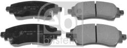 Febi Bilstein Sada brzdových platničiek kotúčovej brzdy FEBI BILSTEIN 170264 (170264)
