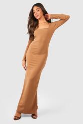 Boohoo Barna Maxi Ruha Hosszú Ujjú B18 eqg 46
