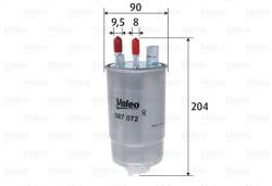 VALEO Palivový filter VALEO 587072 (587072)