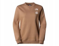 The North Face Női The North Face Outdoor pulóver 0A8C246IH1 kapucni nélkül, puha, barna (0A8C246IH1)