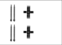 TEXTAR Súprava príslušenstva, obloženie kotúčovej brzdy TEXTAR 82540800 (82540800)