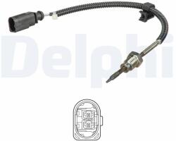 DELPHI Snímač teploty výfukových plynov DELPHI TS30258 (TS30258)