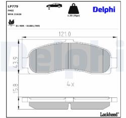 DELPHI Klocki Ham. Nissan Micra K11 (lp779)
