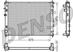 DENSO Chladič motora DENSO DRM36012 (DRM36012)