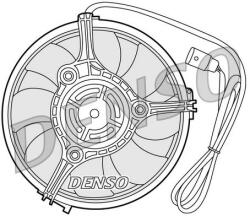 DENSO Ventilátor chladenia motora DENSO DER02001 (DER02001)
