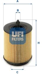 UFI Olejový filter UFI 25.024. 00 (25.024.00)