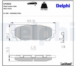 DELPHI Klocki Ham. Tyl (lp1822)