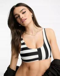 FCUK Bikini Felső Csíkos kontraszt Xxj yfo L