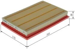 Bosch Vzduchový filter BOSCH F 026 400 722 (F 026 400 722)