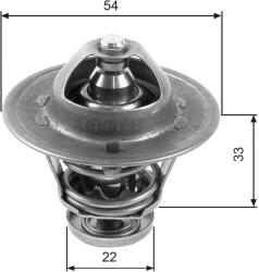 GATES Termostat chladenia GATES TH22285G1 (TH22285G1)