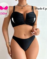 Shein fekete fürdőruha felső NJ4 sky 34-DD