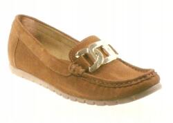 Simen 5201A Barna mokaszin, 38-as méret (5201A)