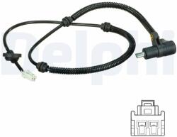 DELPHI Snímač počtu otáčok kolesa DELPHI SS20517 (SS20517)