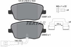 TEXTAR Sada brzdových platničiek kotúčovej brzdy TEXTAR 2358102 (2358102)