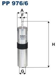 FILTRON Palivový filter FILTRON PP 976/6 (PP 976/6)