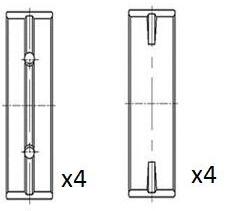 FAI AutoParts Ložisko kľukového hriadeľa FAI AutoParts BM1015-STD (BM1015-STD)