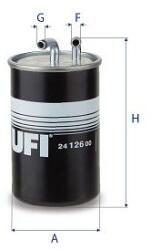 UFI Palivový filter UFI 24.126. 00 (24.126.00)