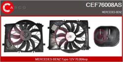 CASCO Elektromotor vetráka chladiča CASCO CEF76008AS (CEF76008AS)