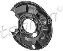 TOPRAN Ochranný plech proti rozstreku, Brzdový kotúč TOPRAN 409 524 (409 524)