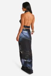 Boohoo Maxi Szoknya Mintás B18 wpg M