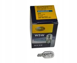 HELLA Izzó 24v 5w üveg Hella 8GP003594-251