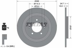TEXTAR Brzdový kotúč TEXTAR 92239203 (92239203)