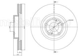 METELLI Brzdový kotúč METELLI 23-0970C (23-0970C)