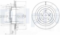 DELPHI Tarcza Ham. Subaru (bg3931)