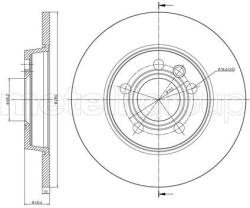 METELLI Brzdový kotúč METELLI 23-0657 (23-0657)