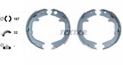 TEXTAR Sada brzd. čeľustí parkov. brzdy TEXTAR 91062900 (91062900)