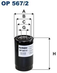 FILTRON Olejový filter FILTRON OP 567/2 (OP 567/2)