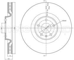 METELLI Brzdový kotúč METELLI 23-1085C (23-1085C)